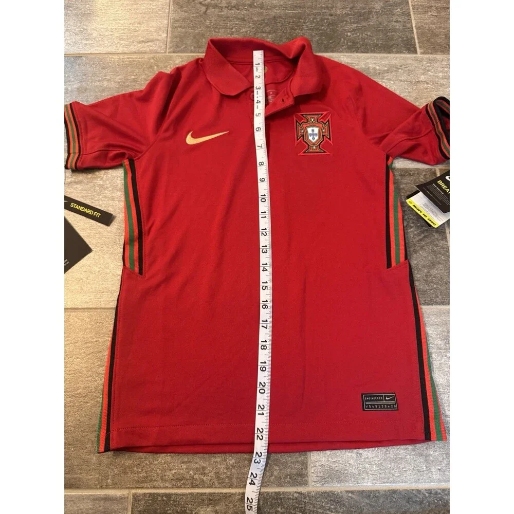 Nike Youth Unisex  Portuguese Football Federation, Polo, New, Engineered, Med